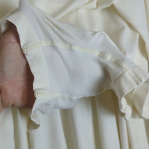 OQQ Flowy Tennis Skirt Gym Yoga Athletic Workout Skort Hidden Pocket Size L - Picture 5 of 8